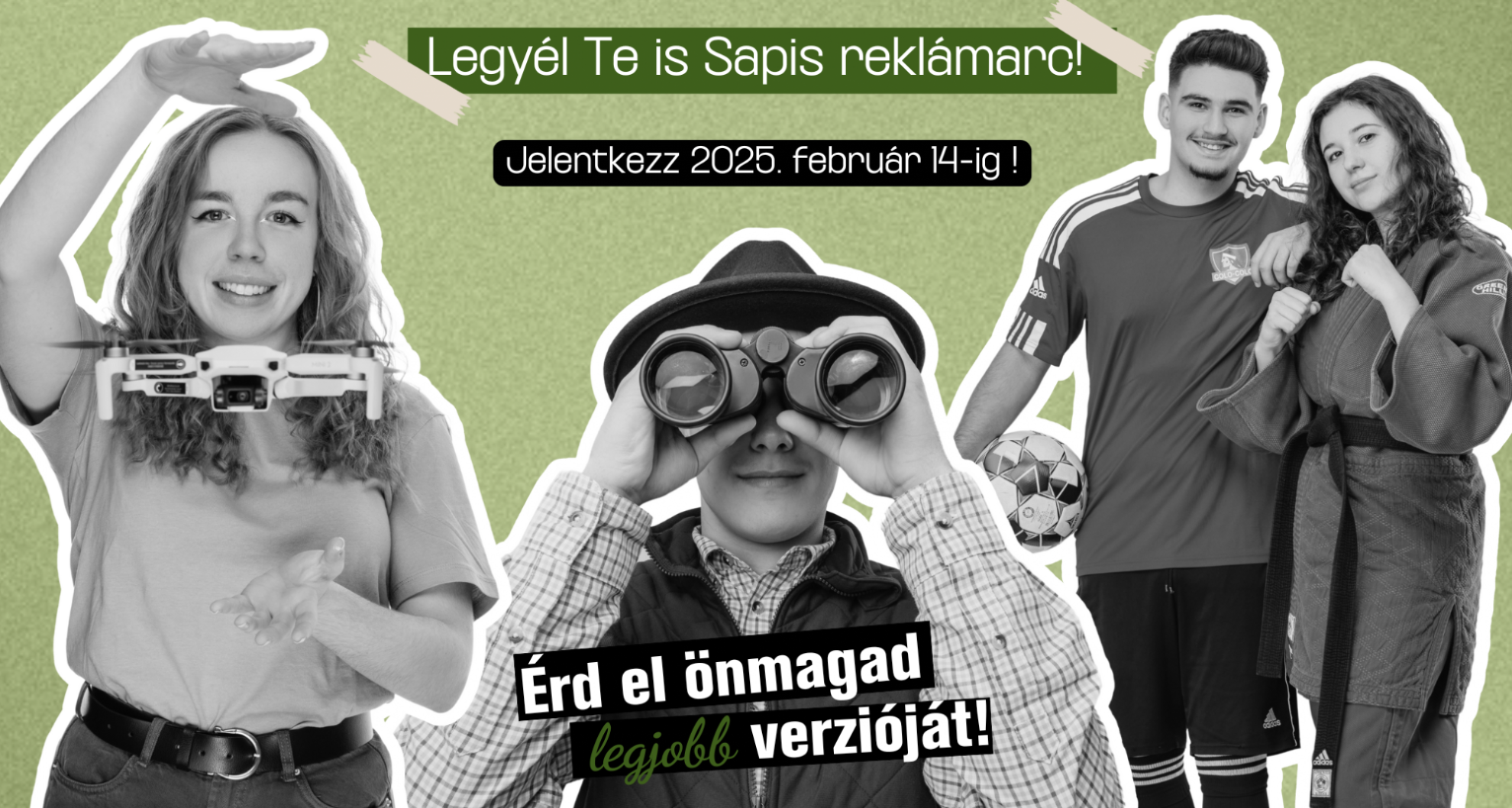 Legyél Te is Sapis reklámarc! 2025