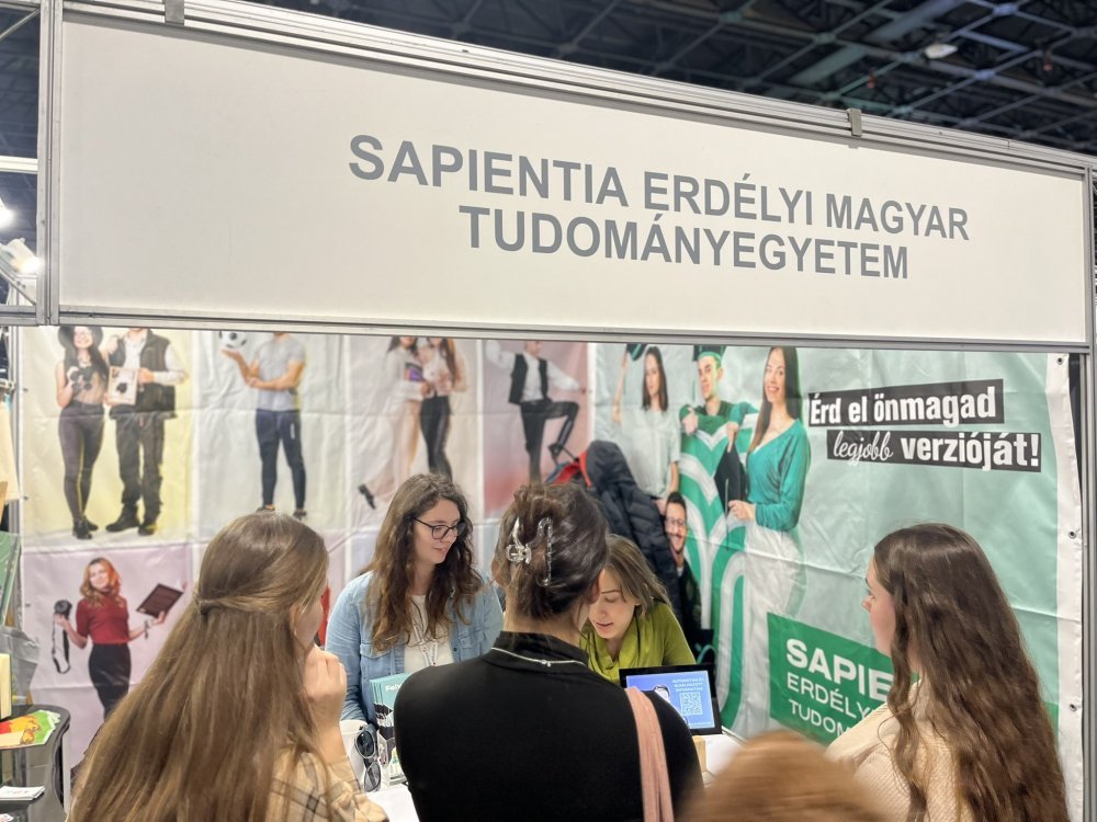 Magyarországon is van érdeklődés a Sapientia EMTE képzései iránt – ott voltunk a 2025-ös Educatión