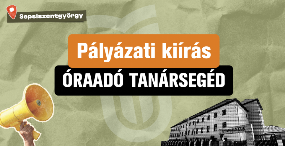 Pályázati kiírás: óraadó tanársegédi állások a 2025/2026-os tanév II. félévére