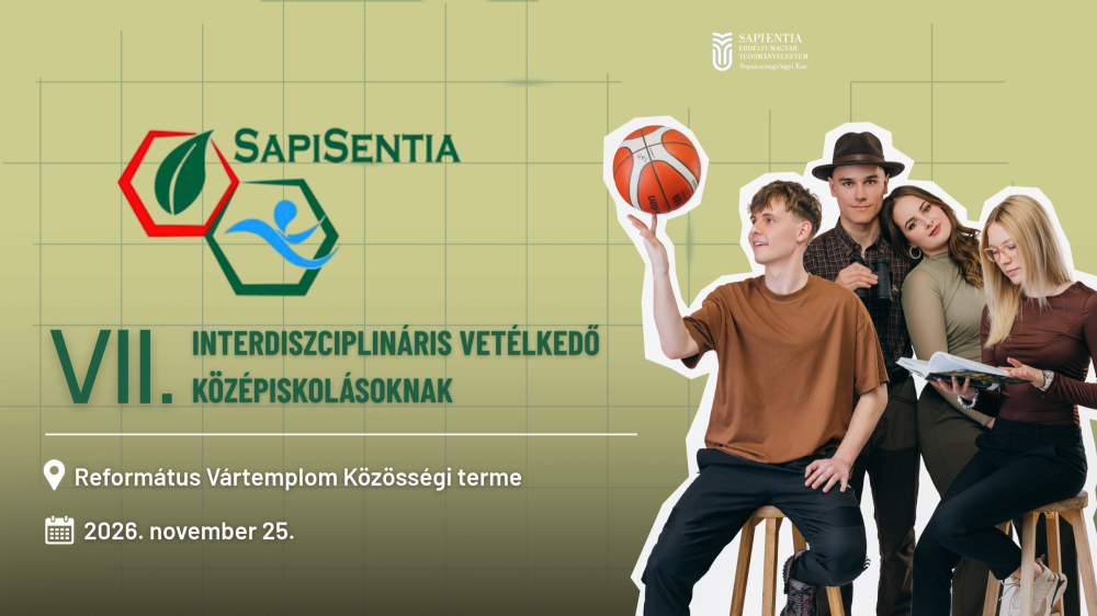 VII. SapiSentia - Felhívás