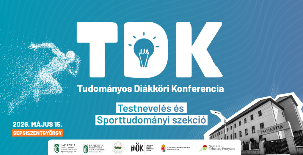 Testnevelés és Sporttudományi TDK 2026 - Felhívás