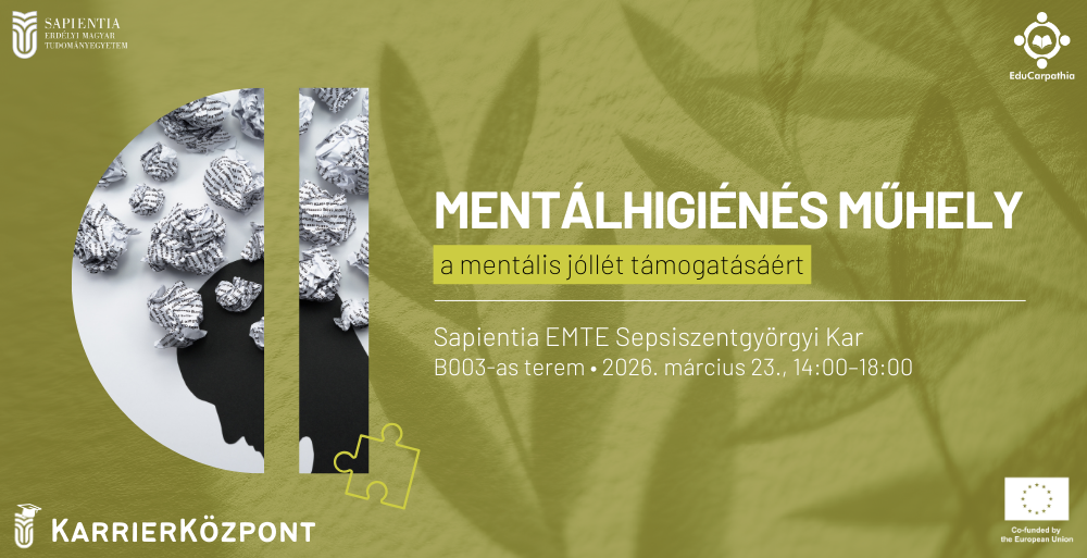 Mentálhigiénés műhely – a mentális jóllét támogatásáért